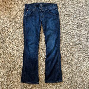 HUDSON Beth Baby Bootcut Jeans in Women's Size 30 Classic Flap Pocket